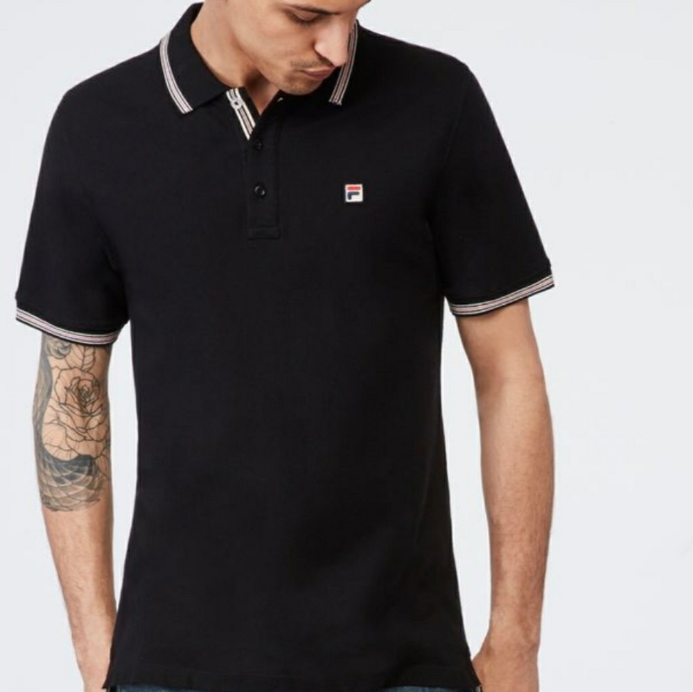 《NWT》Fila Matcho 3 Polo
(SM) black
